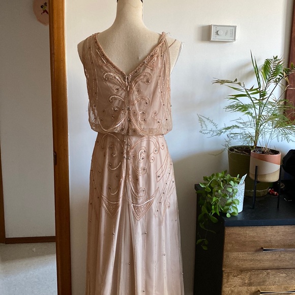 Adrianna papel beaded dress - Picture 2 of 8